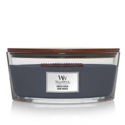 WoodWick Indigo Suede svíčka loď 453,6g