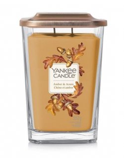 YANKEE CANDLE Amber & Acorn svíčka 553g / 2knoty