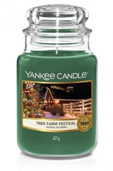 YANKEE CANDLE Tree Farm Festival svíčka 623g