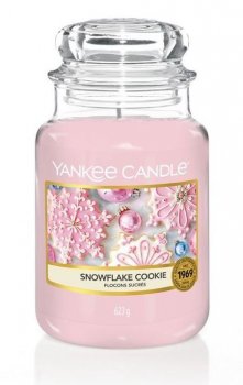 YANKEE CANDLE Snowflake Cookie svíčka 625g