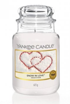 YANKEE CANDLE Snow in Love svíčka 625g