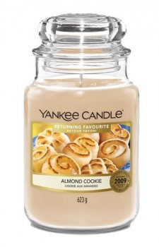 YANKEE CANDLE Almond Cookie svíčka 623g