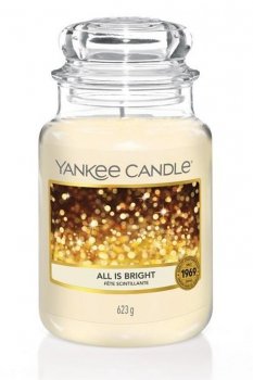 YANKEE CANDLE All is Bright svíčka 625g