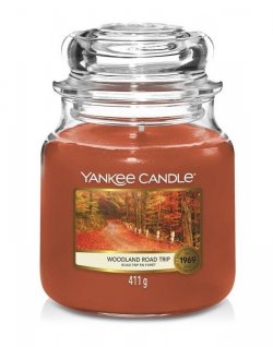 YANKEE CANDLE Woodland Road Trip svíčka 411g