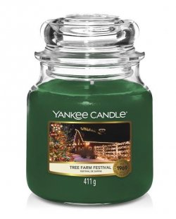 YANKEE CANDLE Tree Farm Festival svíčka 411g