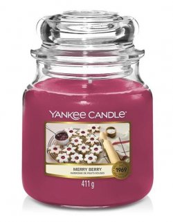 YANKEE CANDLE Merry Berry svíčka 411g