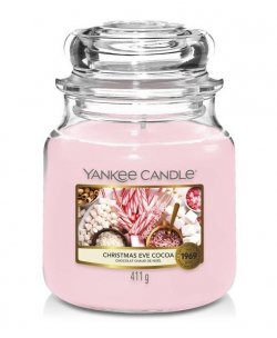 YANKEE CANDLE Christmas Eve Cocoa svíčka 411g