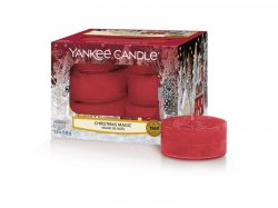 YANKEE CANDLE Christmas Magic svíčka 9,8g čajová 12ks