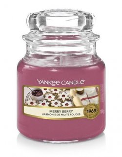 YANKEE CANDLE Merry Berry svíčka 104g