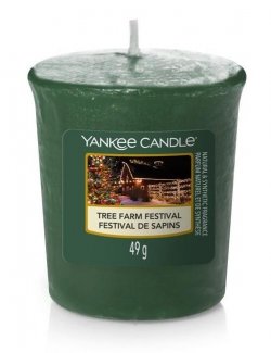 YANKEE CANDLE Tree Farm Festival svíčka 49g votivní