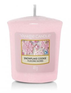 YANKEE CANDLE Snowflake Cookie svíčka 49g votivní