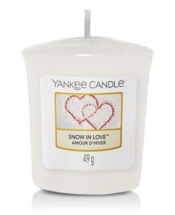 YANKEE CANDLE Snow in Love svíčka 49g votivní