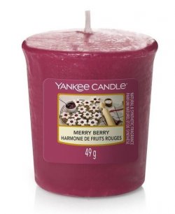 YANKEE CANDLE Merry Berry svíčka 49g votivní