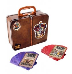 TOP TRUMPS Harry Potter Nebelvír - karetní hra v dárkovém plechovém kufříku (CZ verze)