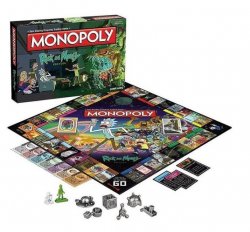 Monopoly Rick and Morty (v anglickém jazyce)
