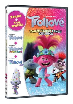 Trollové: Tanči! Tanči! Tanči! kolekce 3 DVD