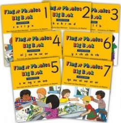 Finger Phonics Big Books 1-7 : in Print Letters (American English edition)