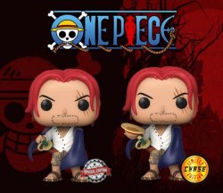 Funko POP Animation: One Piece - Shanks (s možností CHASE verze) - exclusive special edition