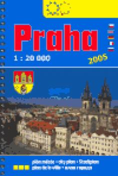 Praha - plán města, 1:20 000