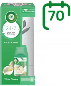 Airwick Freshmatic - strojek + náplň bílé květy 250ml