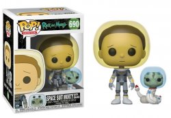 Funko POP Animation: Rick & Morty S2 - Space Suit Morty w/Snake