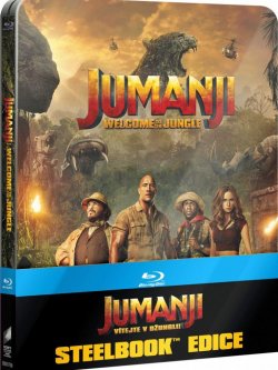 Jumanji: Další level Blu-ray Steelbook