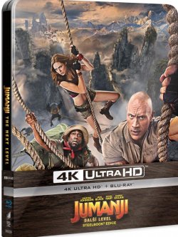 Jumanji: Další level 4K Ultra HD + Blu-ray Steelbook