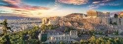 Panoramatické Puzzle: Akropolis, Athény 500 dílků