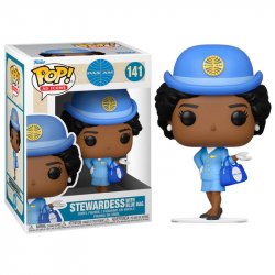 Funko POP Ad Icons: Pan Am - Stewardess w/Blue Bag