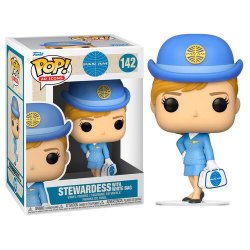 Funko POP Ad Icons: Pan Am- Stewardess w/White Bag