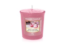 YANKEE CANDLE Sweet Plum Sake svíčka 49g votivní