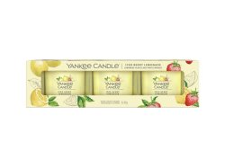 YANKEE CANDLE Iced Berry Lemonade svíčka votivní 3ks sada