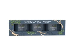 YANKEE CANDLE Bayside Cedar svíčka votivní 3ks sada