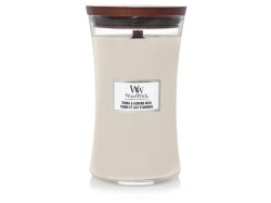 WoodWick Tonka & Almond Milk svíčka váza 609g