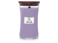 WoodWick Amethyst & Amber svíčka váza 609g