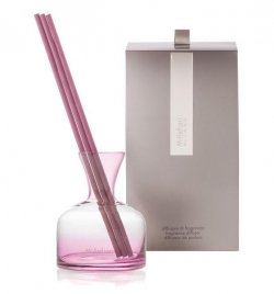 Millefiori Milano Air Design Difuzér skleněný Váza Pink + krabička, 250ml