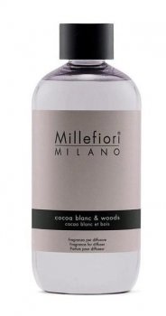 Millefiori Milano Cocoa Blanc & Woods / náplň do difuzéru 250ml