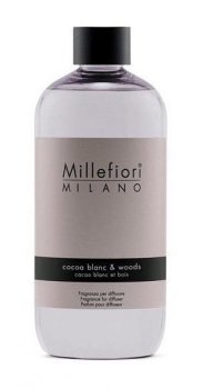 Millefiori Milano Cocoa Blanc & Woods / náplň do difuzéru 500ml