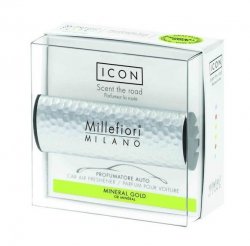 Millefiori Milano Icon Mineral Gold / vůně do auta Metal Shades