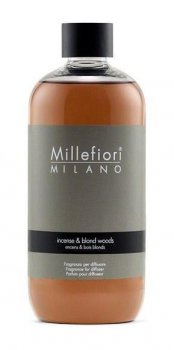 Millefiori Milano Incense & Blond Woods / náplň do difuzéru 500ml