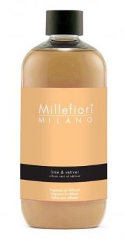 Millefiori Milano Lime & Vetiver / náplň do difuzéru 250ml