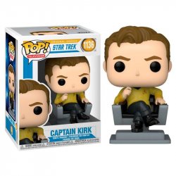 Funko POP TV: Star Trek Original S1- Cap Kirk in Chair