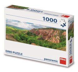 Puzzle Červená rokle Panoramic 1000 dílků