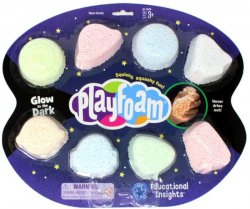 PlayFoam svítící modelína (8 ks/6 barev)