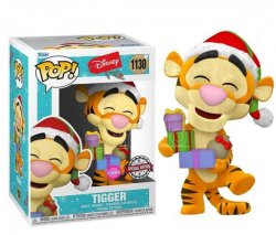 Funko POP Disney: Holiday - Tigger (FLOCKED exclusive special edition)