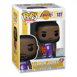 Funko POP NBA: Lakers - LeBron James (Yellow Jersey)