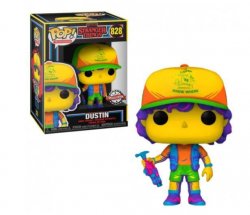 Funko POP TV: Stranger Things - Dustin in Beef Tee (BlackLight limited exclusive edition)