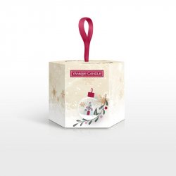 YANKEE CANDLE Dárková sada 1 ks votivní svíčky 49g / Snowflake Kisses