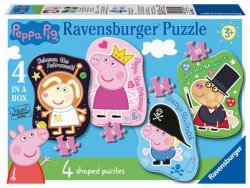 Ravensburger Puzzle - Moje první puzzle - Prasátko Peppa/4,6,8,10 dílků