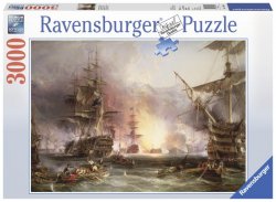 Ravensburger Puzzle - Bombardování Alžíru 3000 dílků